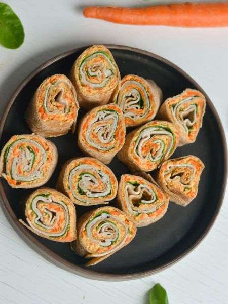 Turkey and Cheese Roll Ups
