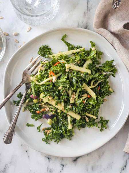 Kale Apple Slaw
