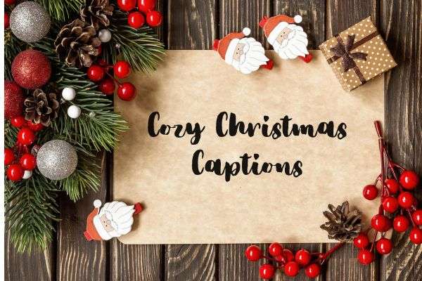 cozy christmas captions
