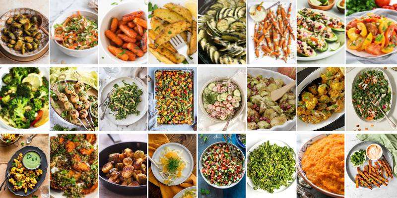 healthy vegetable side dish recipes