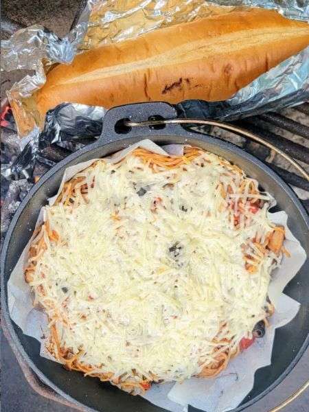 Dutch Oven Spaghetti
