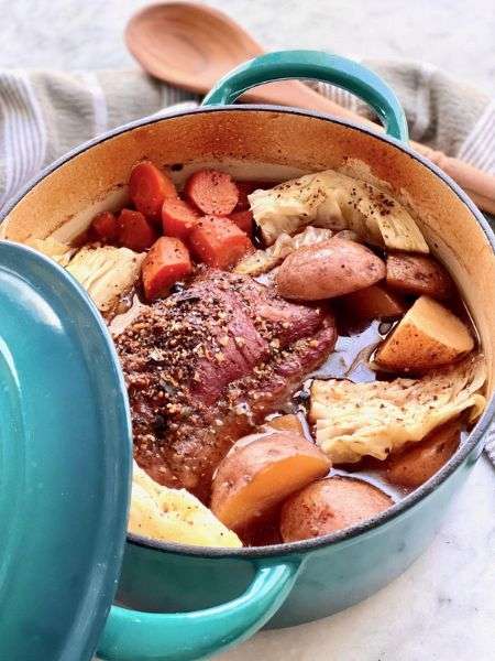 Dutch Oven Corned Beef

