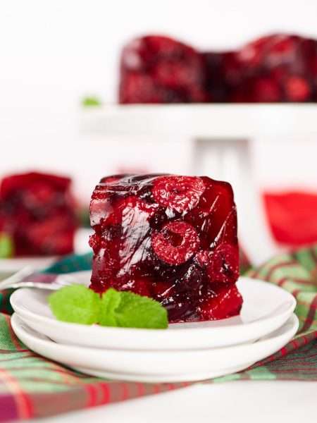 black cherry jello mold
