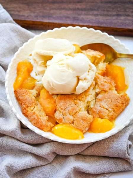 Nectarine Cobbler

