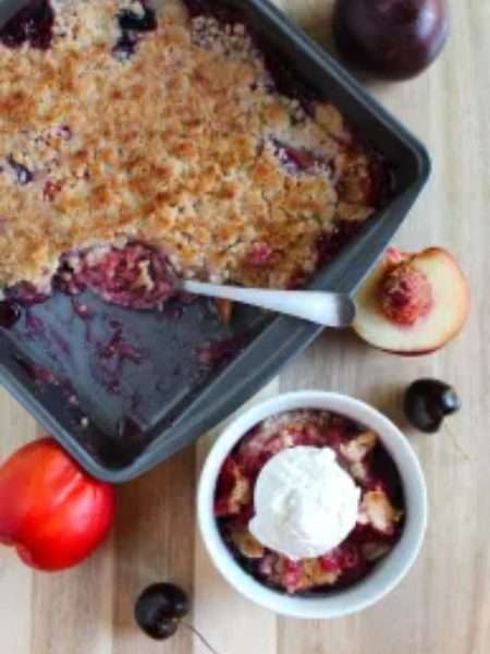 Easy Stone Fruit Crumble Recipe