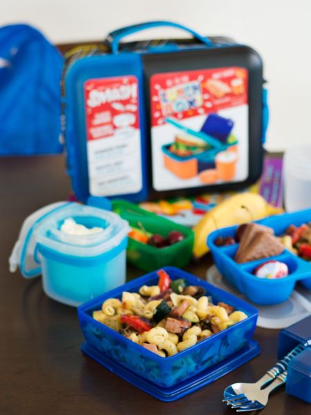 PASTA STIR FRY WITH VEGGIES AND MORTADELLA
