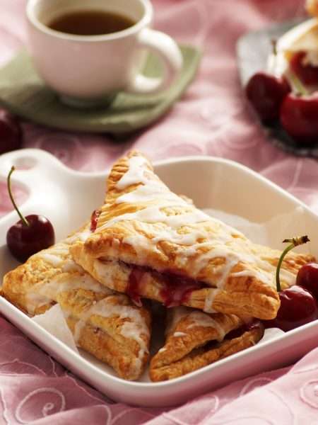 Easy Cherry Turnovers