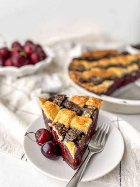 CHOCOLATE CHERRY PIE
