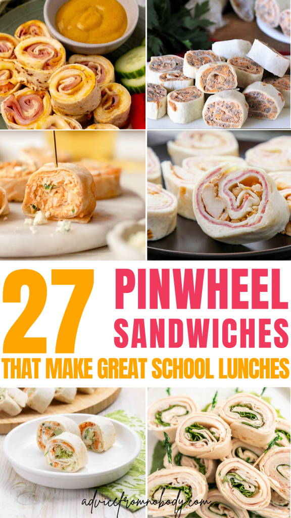 27 pinwheel sandwiches that make great school lunches