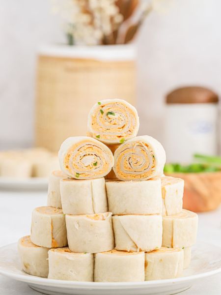 Buffalo Chicken Pinwheels
