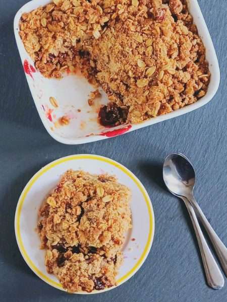 FRESH CHERRY CRISP
