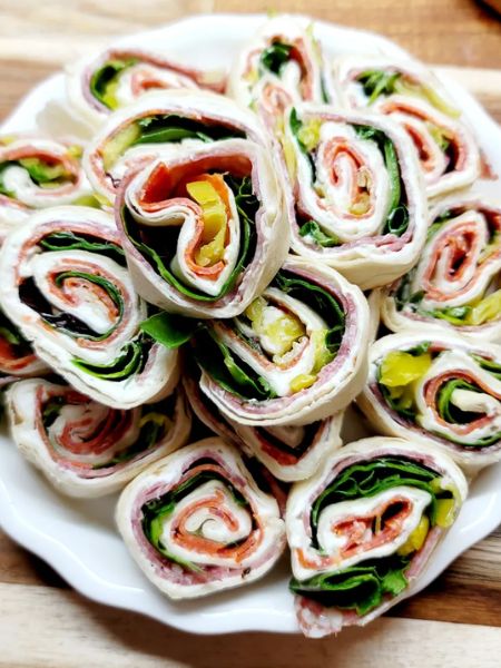 Italian Sub Pinwheels