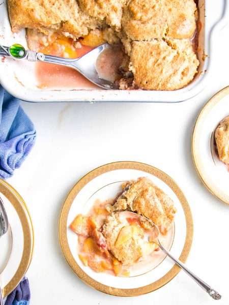 Homemade Peach Cobbler
