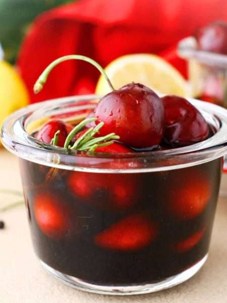 PICKLED CHERRIES
