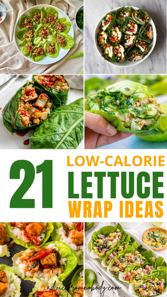 21 low-calorie lettuce wrap ideas