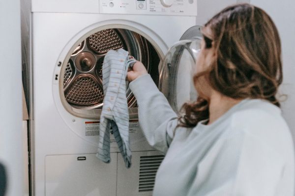 doing laundry