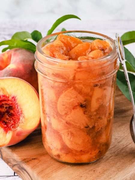 PEACH COMPOTE
