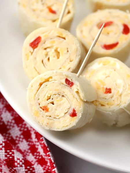 PIMENTO CHEESE PINWHEEL SANDWICHES
