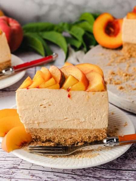PEACH CHEESECAKE
