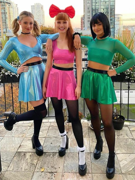 The Powerpuff Girls Halloween costume ideas for 3