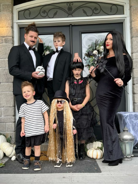 The Addams Family Halloween costume