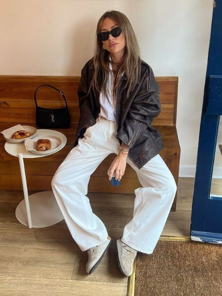 fall outfits with boston clogs