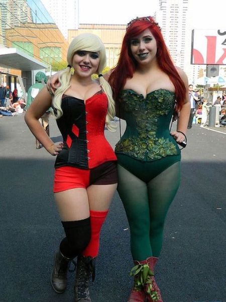 Harley Quinn and Poison Ivy