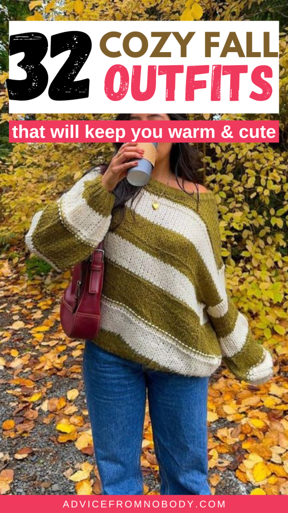 32 cozy fall outfits to keep you warm and cute