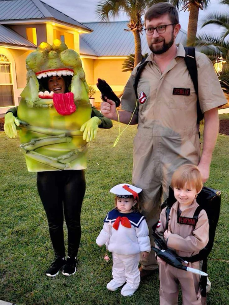 ghostbuster family costume idea