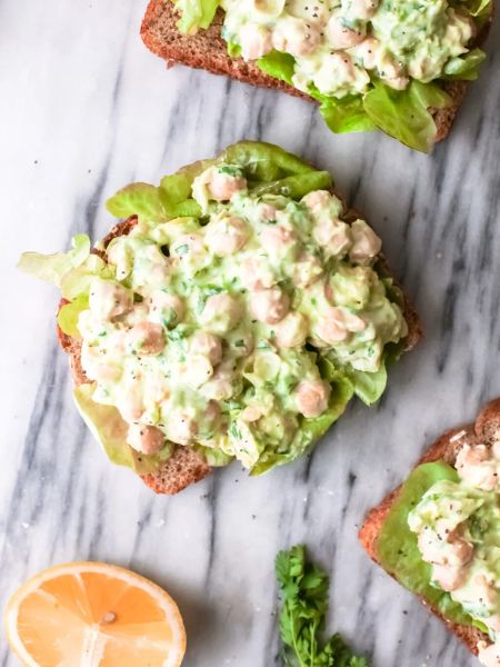 Easy Chickpea Salad Sandwich