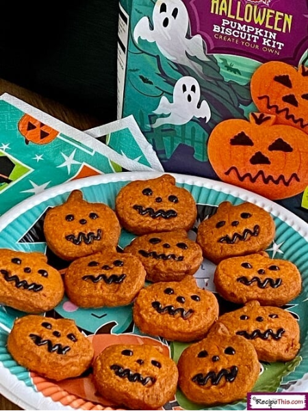 Air Fryer Halloween Cookies
