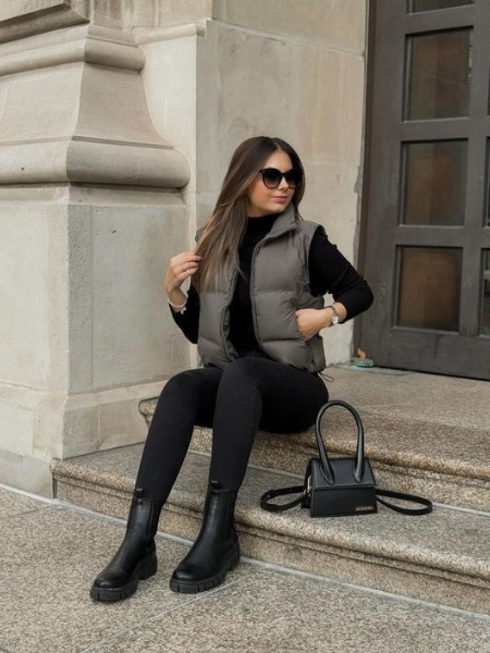 fall outfits with boots	
