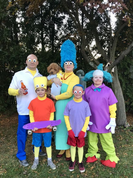 the Simpsons family Halloween costumes
