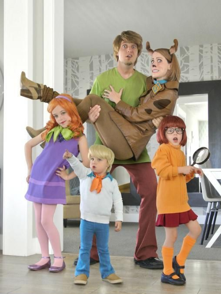 scooby doo and the gang hallowee costume idea