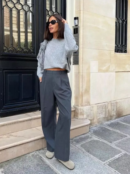 fall outfits with clogs