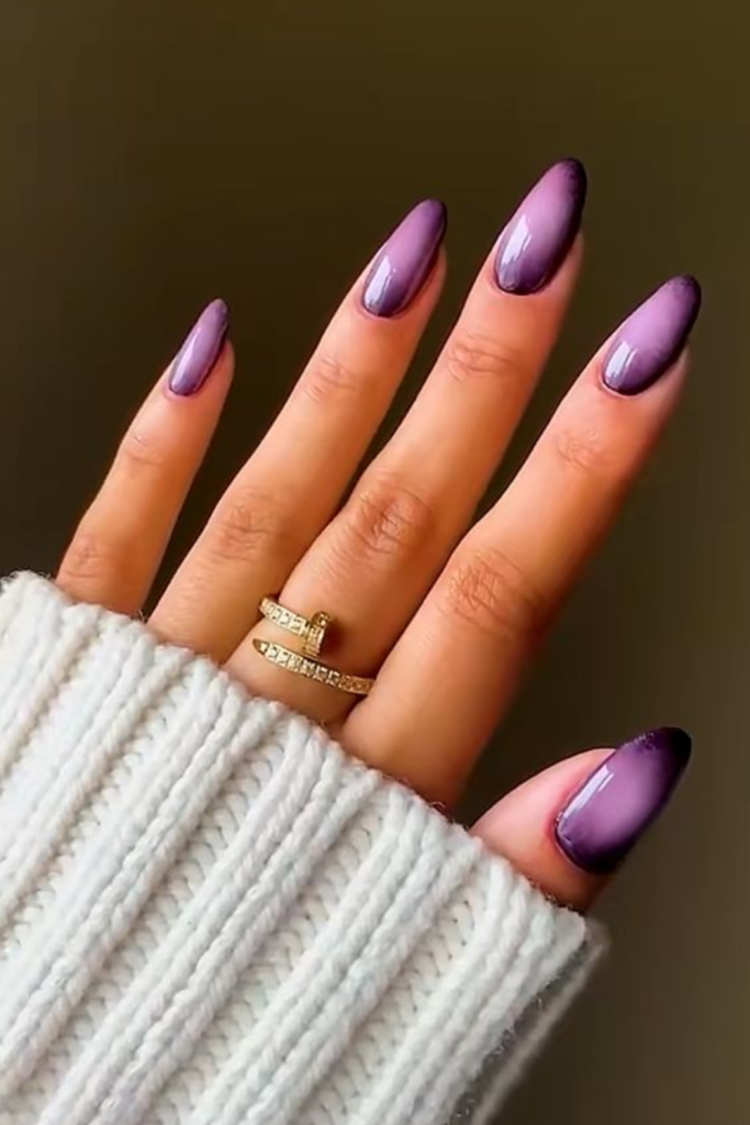 Purple Aura Ombre