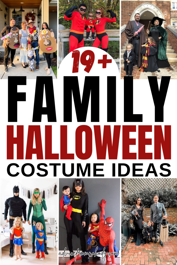 19+ Family Halloween Costume Ideas