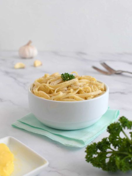 Garlic Parmesan Noodles

