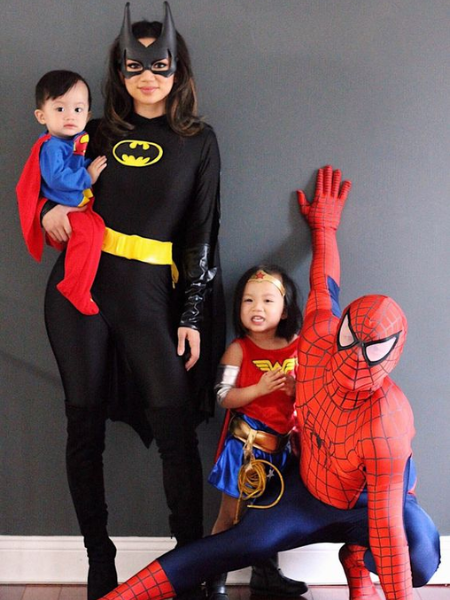 superhero Halloween costume idea