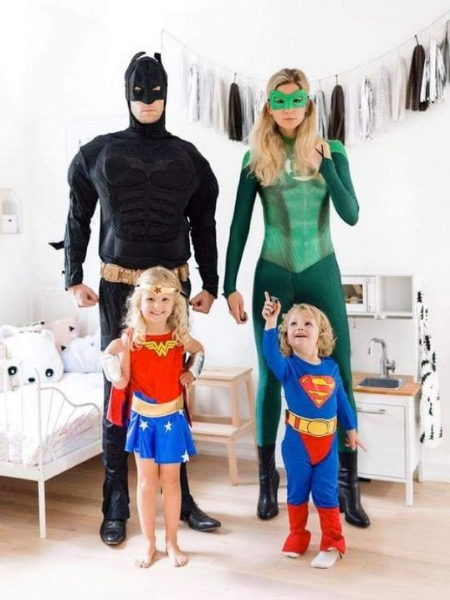 Superhero costume idea