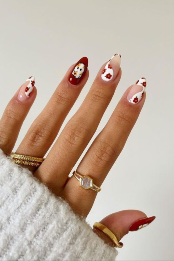 Halloween Nails That Are Colorful