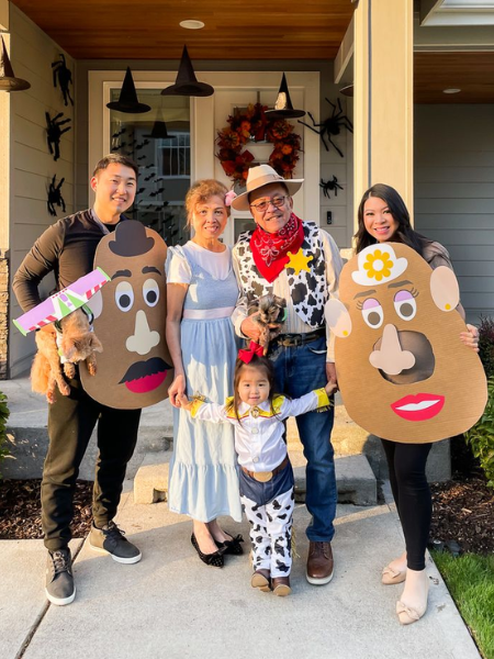 toy story Halloween family costume