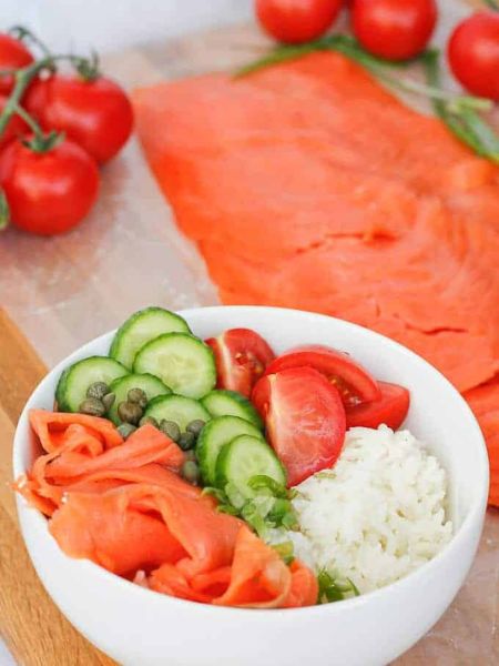 Lox Rice Bowl
