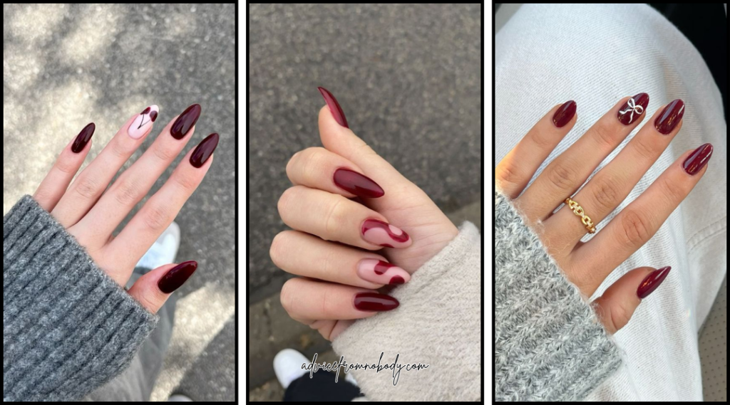 Burgundy Nails To Inspire Your Next Manicure