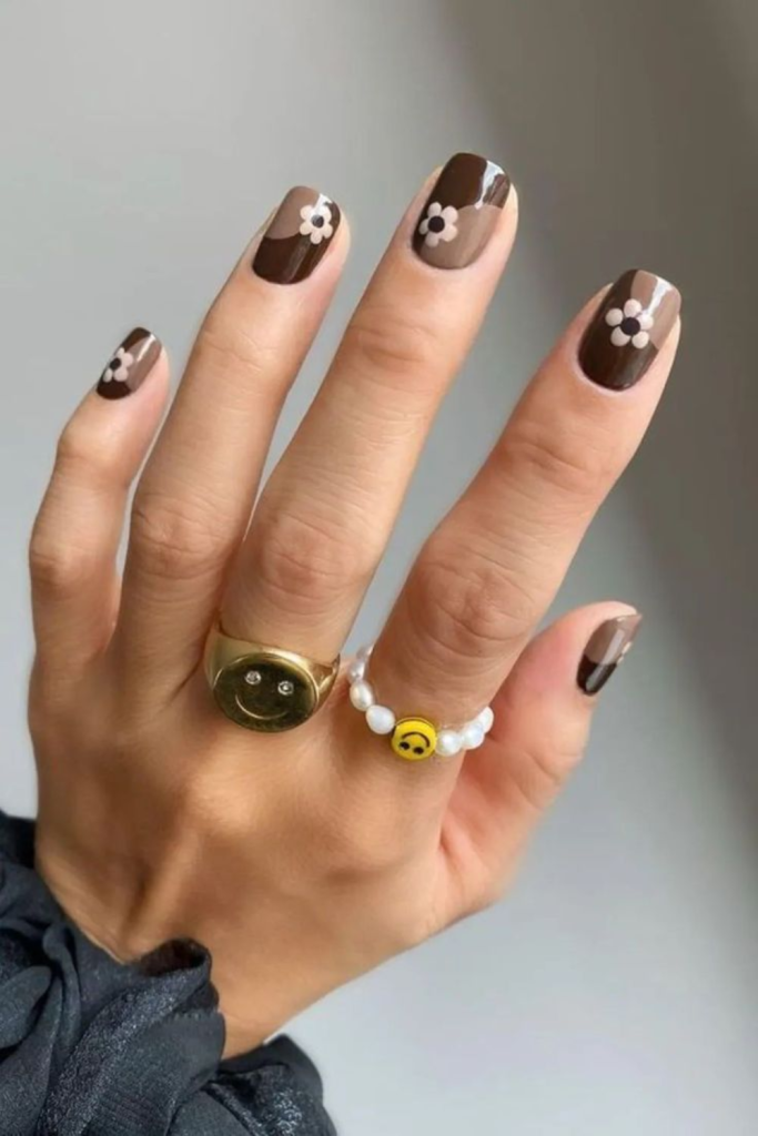 square fall nail ideas