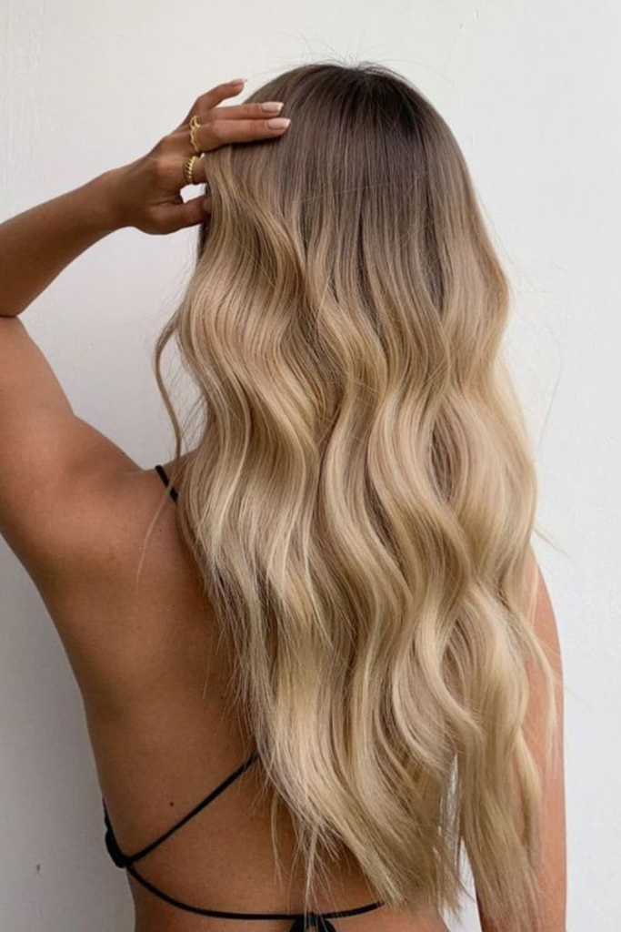 blonde fall hair color