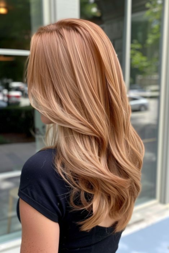 blonde fall hair color