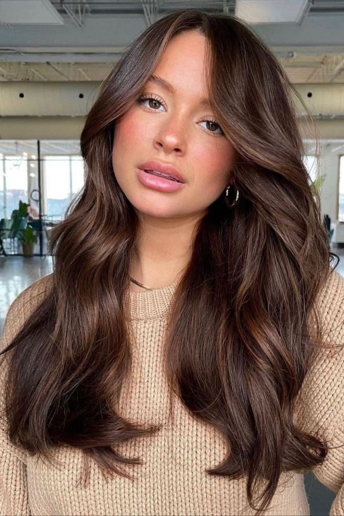 fall hair ideas for brunettes