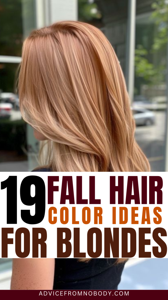 19 fall hair color ideas for blondes