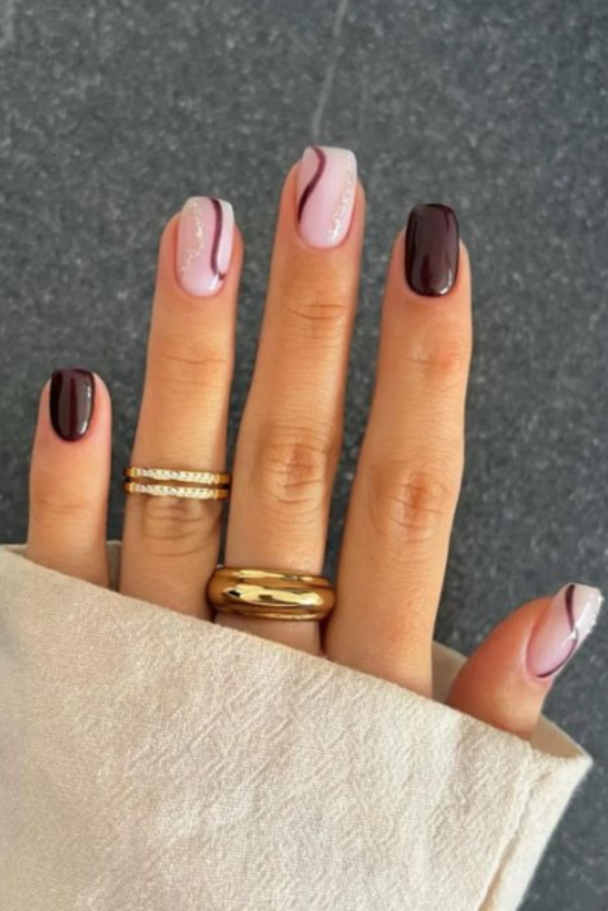 fall square nails